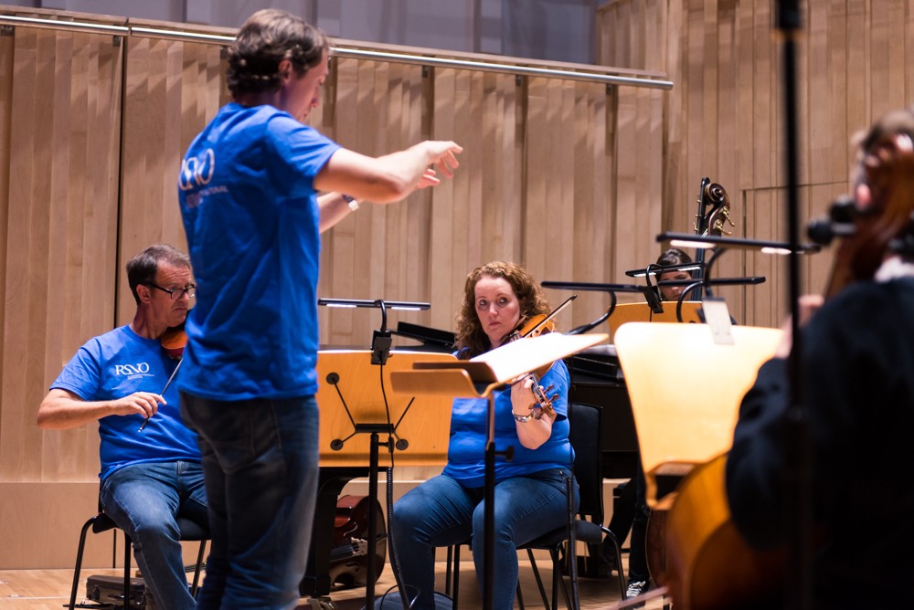 Launch concert at Glasgow Royal Concert Hall with RSNO and school children from across Scotland
