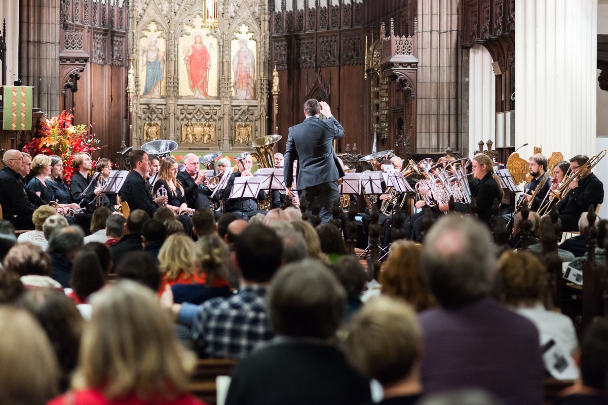 To Absent Friends Concert: Edinburgh Brass Band, St John's Church, Edinburgh