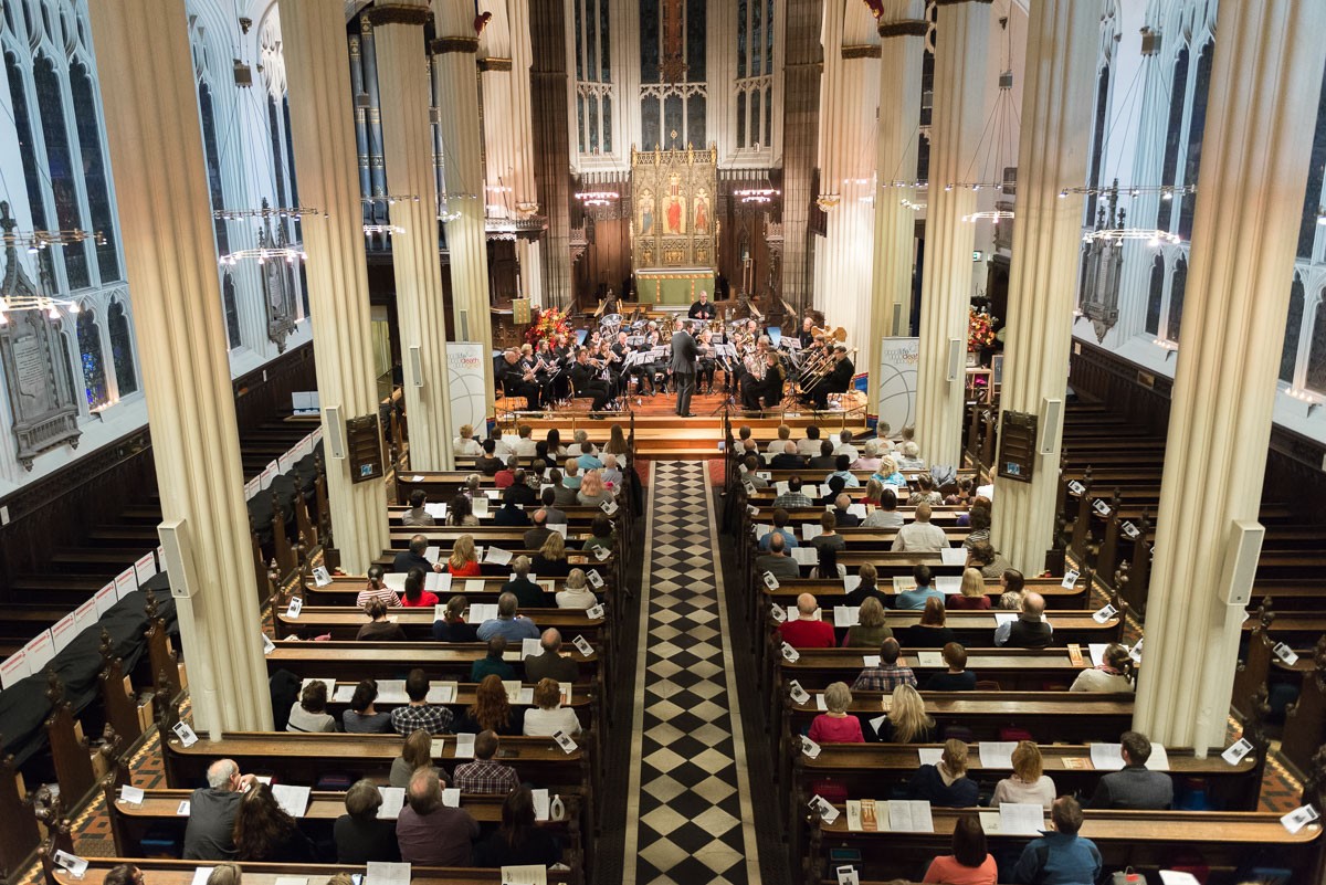 To Absent Friends Concert: Edinburgh Brass Band, St John's Church, Edinburgh