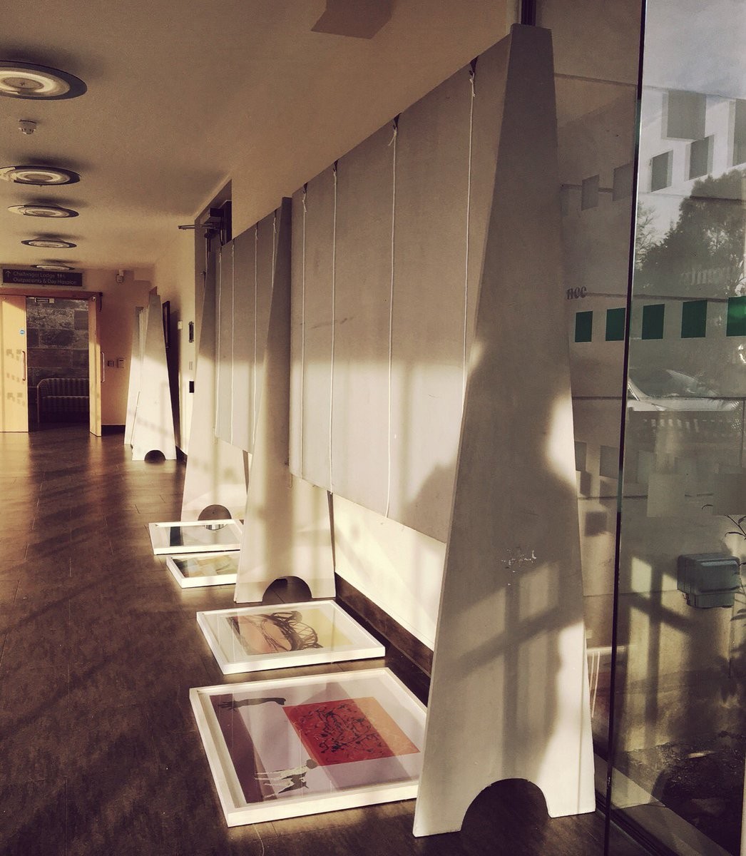 Edinburgh Printmakers exhibition at St Columba's Hospice