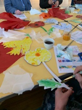 Crafting activities in North Berwick
