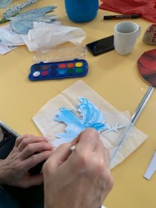 Crafting activities in North Berwick