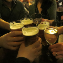 Let us establish a new festival of storytelling and remembrance this November.  We can revive old traditions and create new ones – an opportunity for us all, in our own unique way, to raise a toast  - ‘to absent friends’.  (Photo: Rebecca Patterson)