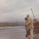 Mum:  Red-lipped, pearly-nailed, smouldering  cigarette in ashtray, Mum vamped the upright piano, never in the corner. Tomorrow was always Que Sera, Sera. French-pleated, frilly-aproned, marabou-muled laughing she’d croon and clean her home  in Carolina, for the only boy in the world.  She was the bright soundtrack to our lives. By Finola Scott
