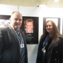 Bob and Shirley Milne with Bob's winning entry