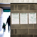 To Absent Friends wall, Hibernian v Dundee