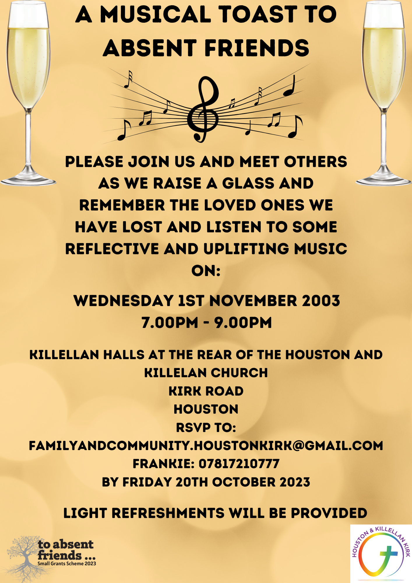 To Absent Friends Festival 2023